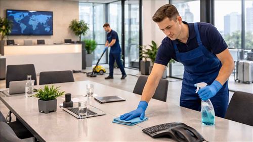 ניקיון משרדי הייטק לפני ביקור משקיעים או לקוחות מחו״ל